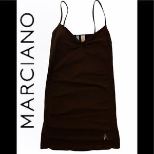 Marciano dark brown cami top M / L